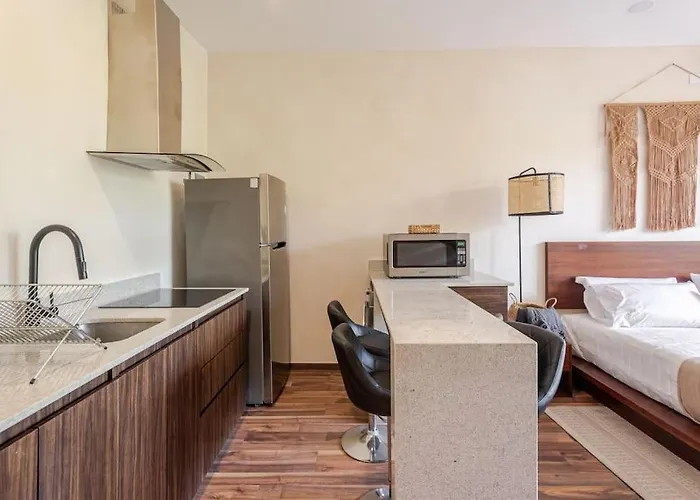 Appartement 2 Recamaras A 6 Minutos De La Playa *
